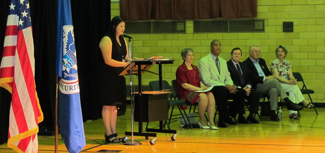 Naturalization Ceremony in Greenbelt, Maryland Naturalization Ceremony in Greenbelt, Maryland