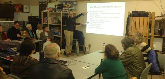 Time Bank new-member orientation Time Bank new-member orientation