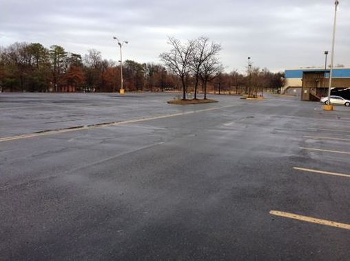 empty parking lot