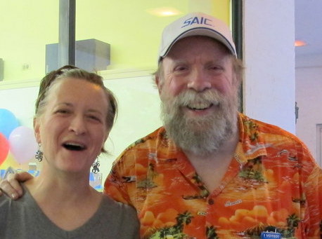 Eva Fallon and George Boyce Eva Fallon and George Boyce