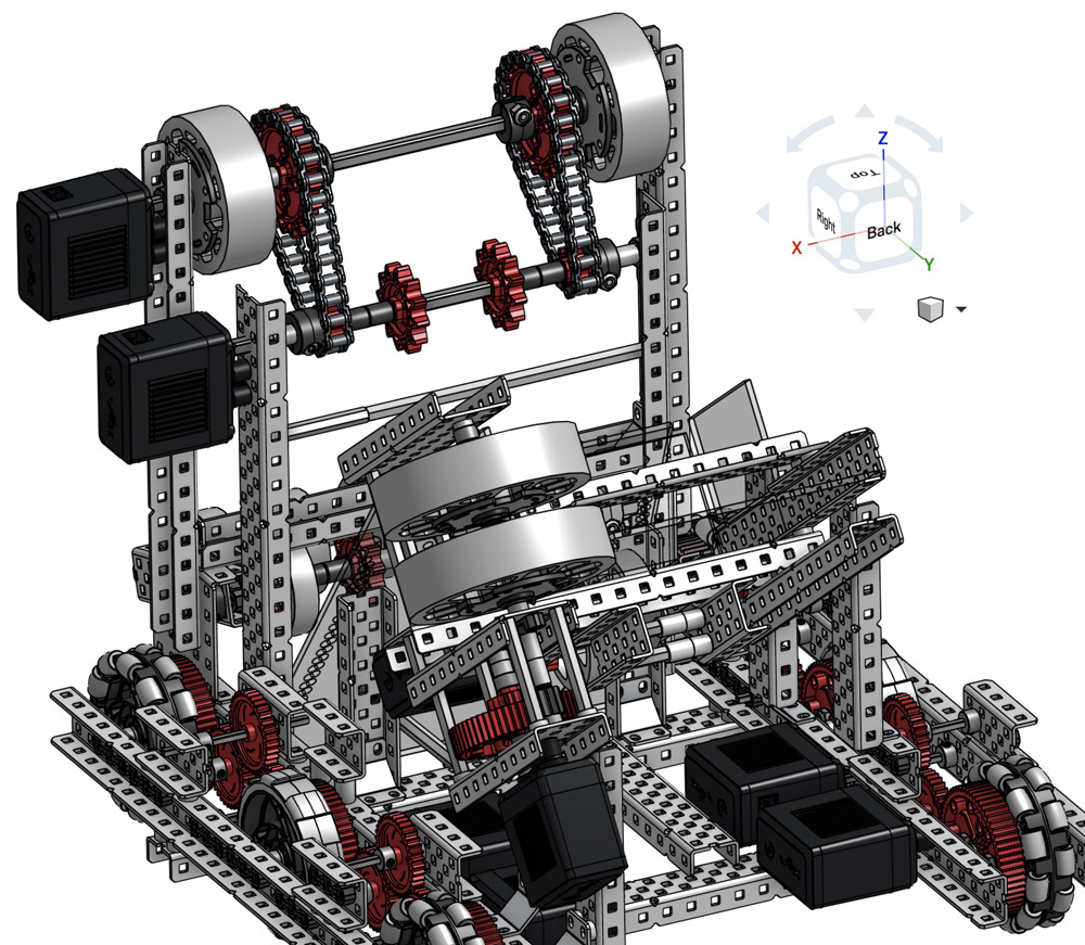 CAD design for robot 53A