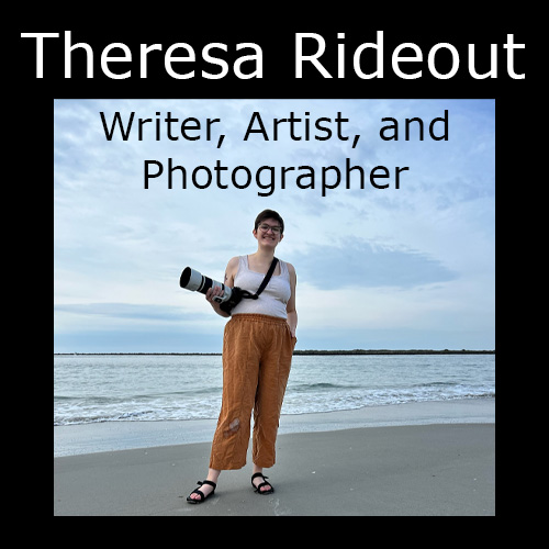 Writer, Photographer and Artist Theresa Rideout